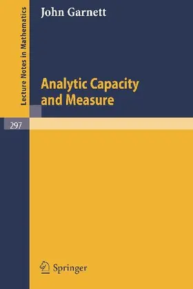 Analytic Capacity and Measure