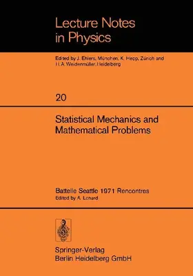 Statistical Mechanics and Mathematical Problems