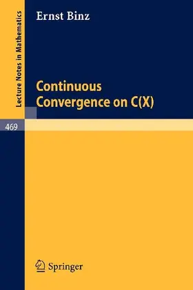 Continuous Convergence on C(X)