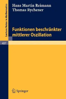 Funktionen beschränkter mittlerer Oszillation