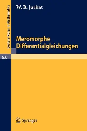 Meromorphe Differentialgleichungen