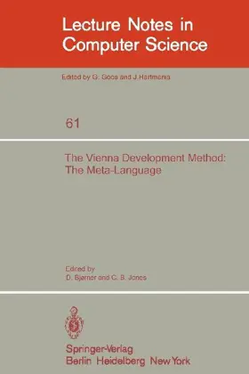 The Vienna Development Method: The Meta-Language