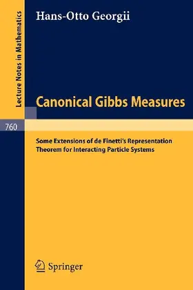 Canonical Gibbs Measures