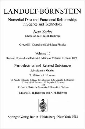 Oxides / Oxide