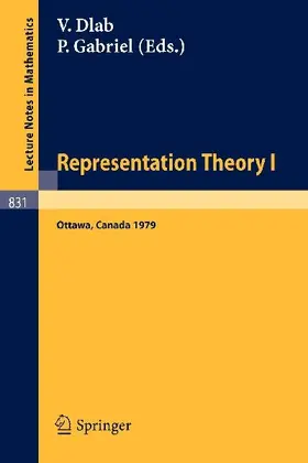 Representation Theory I