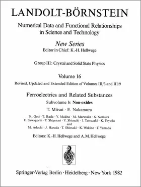Non-oxides / Nicht-Oxide