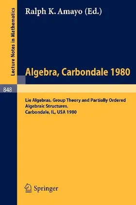 Algebra. Carbondale 1980.
