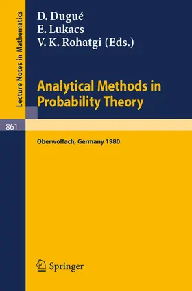 Analytical Methods in Probability Theory