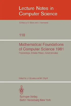 Mathematical Foundations of Computer Science 1981