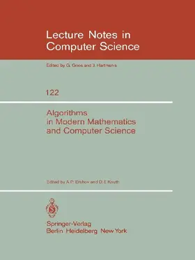 Algorithms in Modern Mathematics and Computer Science