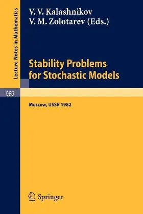 Stability Problems for Stochastic Models