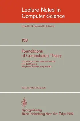 Foundations of Computation Theory
