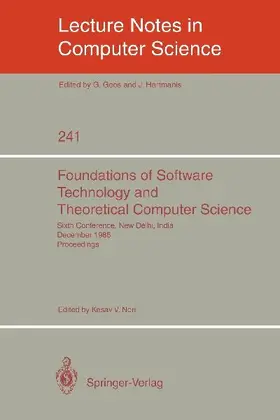 Foundations of Software Technology and Theoretical Computer Science