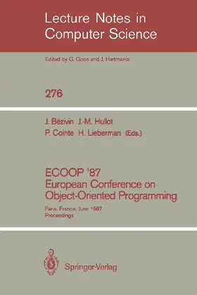ECOOP '87. European Conference on Object-Oriented Programming