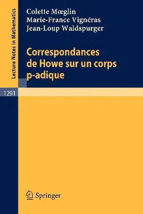 Correspondances de Howe sur un corps p-adique