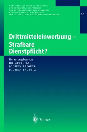 Drittmitteleinwerbung - Strafbare Dienstpflicht?
