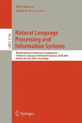Natural Language Processing and Information Systems
