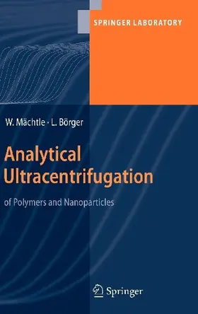 Analytical Ultracentrifugation of Polymers and Nanoparticles