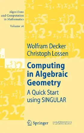 Computing in Algebraic Geometry
