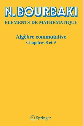 Algèbre commutative
