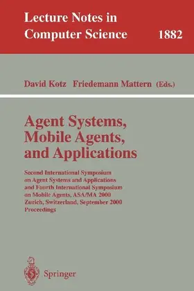 Agent Systems, Mobile Agents, and Applications