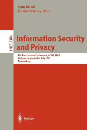 Information Security and Privacy