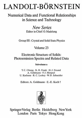 Electronic Structure of Solids a