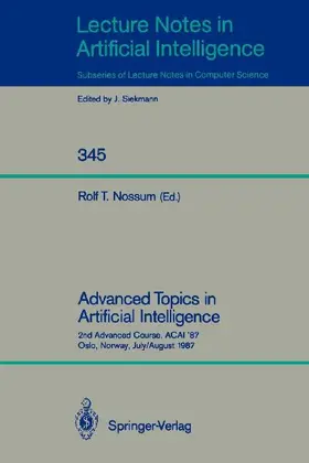 Advanced Topics in Artificial Intelligence