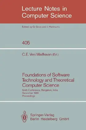 Foundations of Software Technology and Theoretical Computer Science