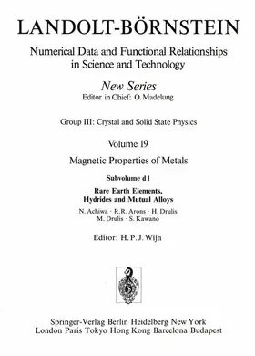Rare Earth Elements, Hydrides and Mutual Alloys