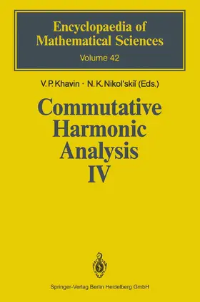 Commutative Harmonic Analysis IV