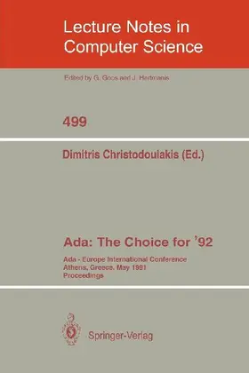 Ada: The Choice for '92