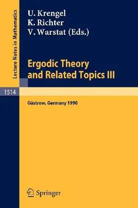 Ergodic Theory and Related Topics III