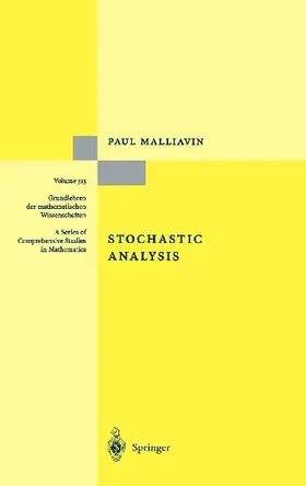 Stochastic Analysis