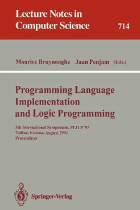 Programming Language Implementation and Logic Programming