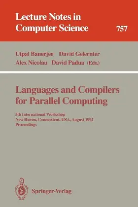 Languages and Compilers for Parallel Computing