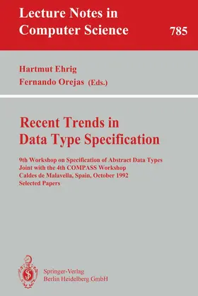 Recent Trends in Data Type Specification