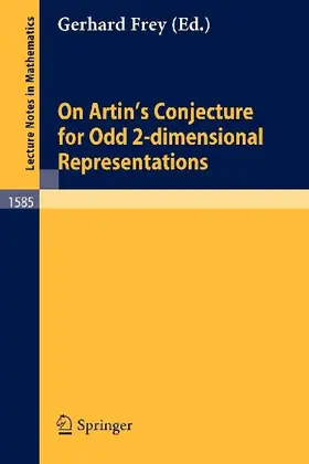 On Artin's Conjecture for Odd 2-dimensional Representations