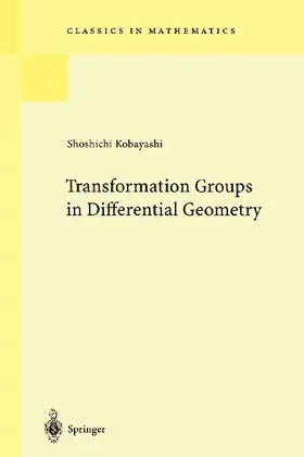 Transformation Groups in Differential Geometry
