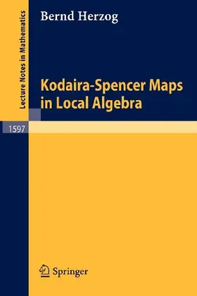 Kodaira-Spencer Maps in Local Algebra