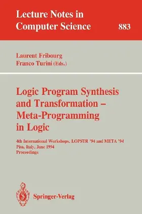 Logic Program Synthesis and Transformation - Meta-Programming in Logic