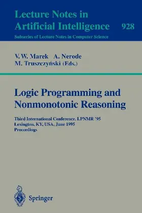 Logic Programming and Nonmonotonic Reasoning