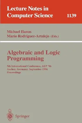 Algebraic and Logic Programming