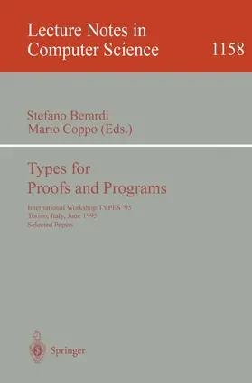 Types for Proofs and Programs
