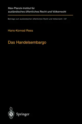 Das Handelsembargo