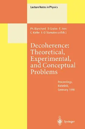 Decoherence: Theoretical, Experimental, and Conceptual Problems