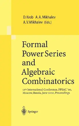 Formal Power Series and Algebraic Combinatorics