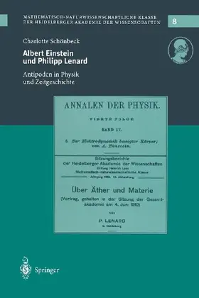 Albert Einstein und Philipp Lenard
