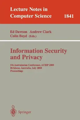 Information Security and Privacy