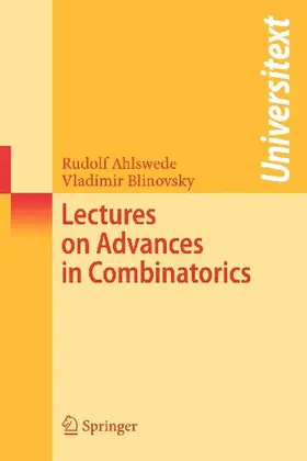 Lectures on Advances in Combinatorics